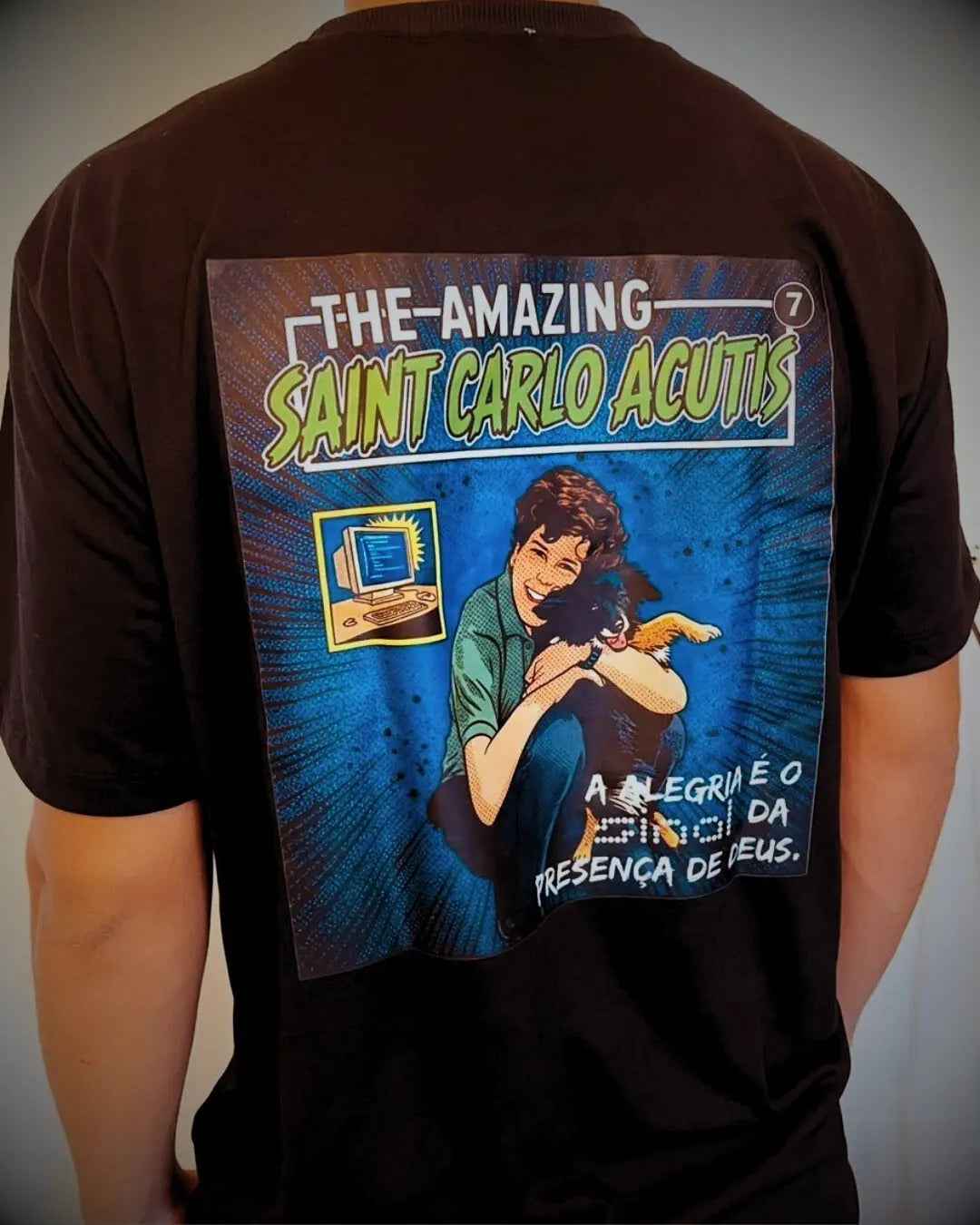 T-shirt São Carlo Acutis